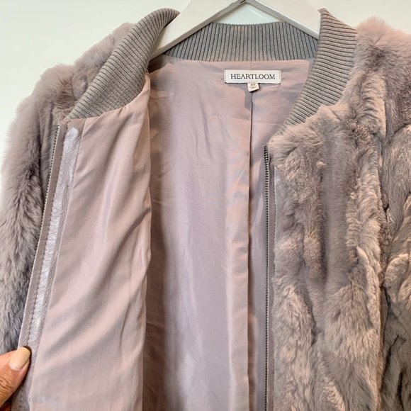 Heartloom Fur Bomber Size XS - Picture 3 of 10